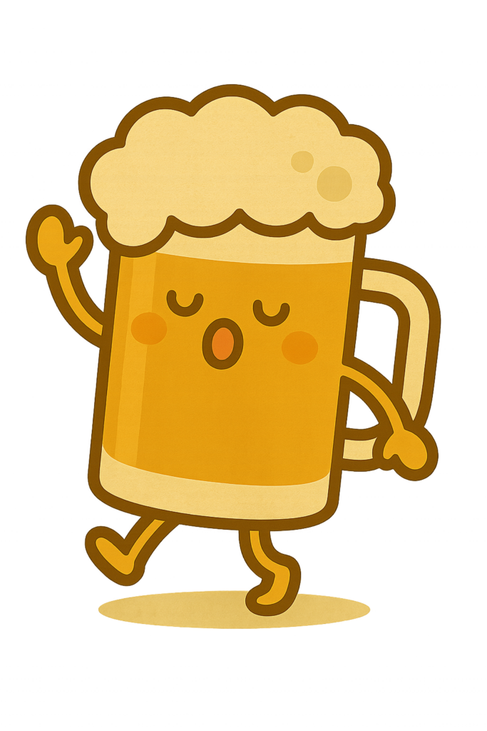 歌うビールジョッキ君