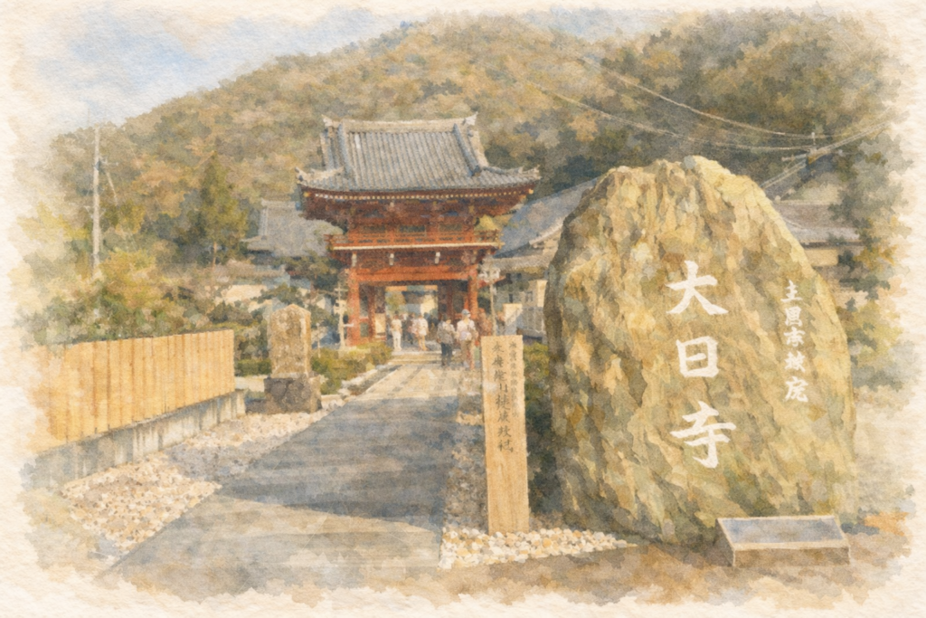 ４番札所　大日寺（だいにちじ）