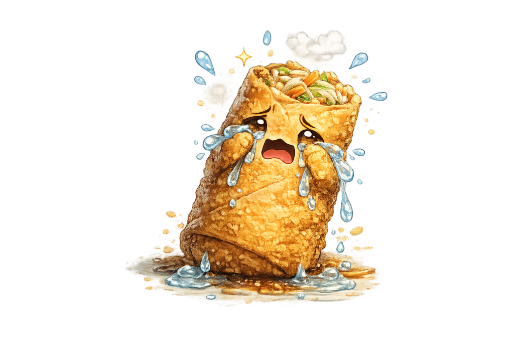 春巻き 赤丸食堂 イラスト