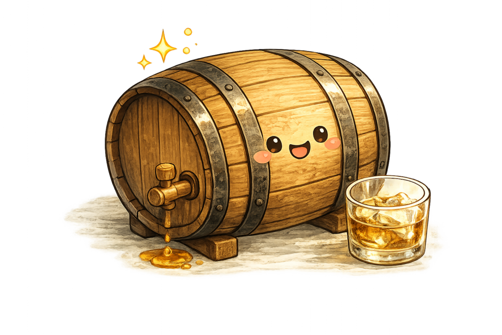 ウヰスキー, 樽, 酒, 蒸留所