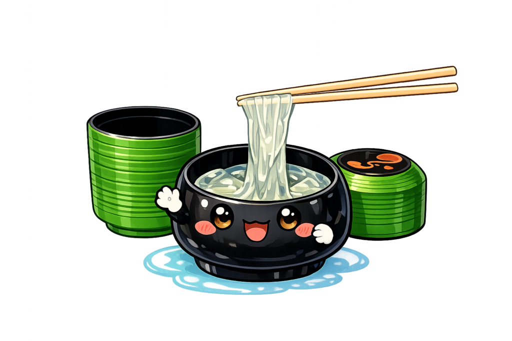 くずきり,葛切り,和菓子,京都,甘味,ゆるキャラ,和風スイーツ