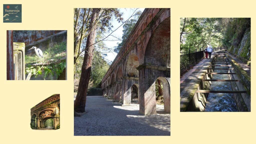 南禅寺 水路閣 アーチ レンガ 琵琶湖疏水 京都 橋 構造